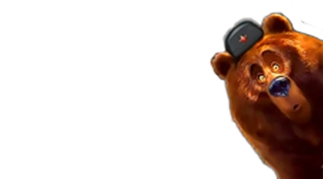 Изображение медведя в русской шапке, символизирующего приветственный бонус в Azino777 онлайн-казино.